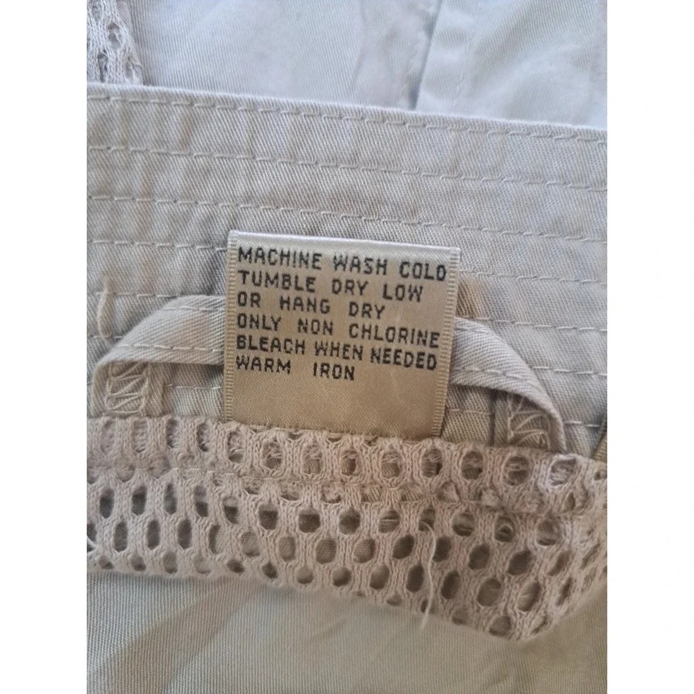 KODAK Attaccapami Photographers Vest L Khaki Adjustable‎ Vented Multiple Pockets